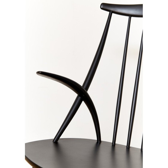 Image 1 of Fauteuil à bascule vintage Iw3 par Illum Wikkelsø pour Niels Eilersen