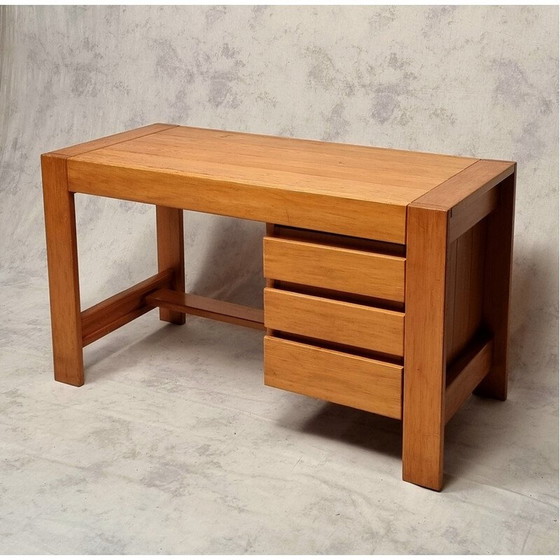 Image 1 of Bureau vintage en pin pour La Maison Regain, 1960