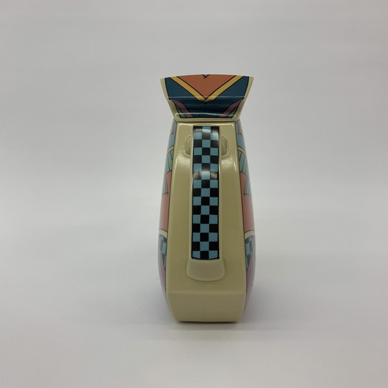 Image 1 of Iconique Théière Dorothy Hafner Rosenthal Style Memphis Flash 1980S