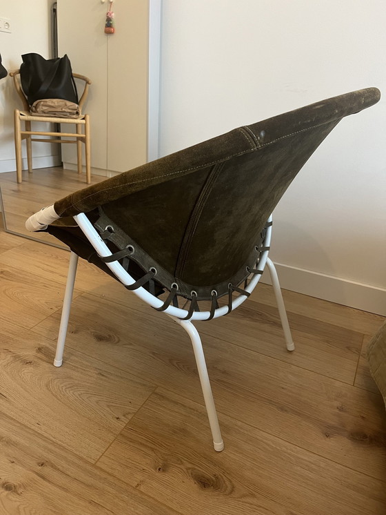 Image 1 of Lusch & Co Balloon Bucket Chair Marron foncé