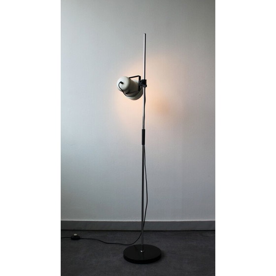 Image 1 of Lampadaire vintage avec spot réglable, 1970