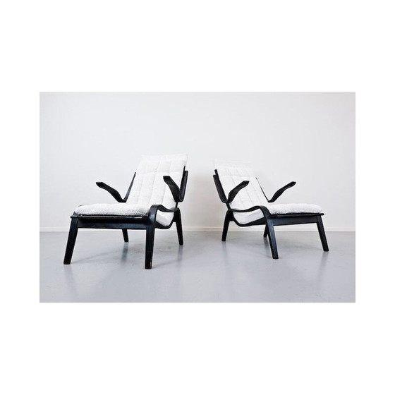 Image 1 of Paire de fauteuils en bentwood vintage par Jan Vanek pour Up Zavodny, 1930
