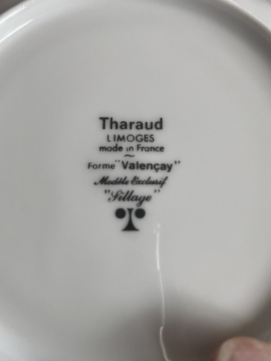 Image 1 of Limoges Tharaud 12-Delig Wit servies