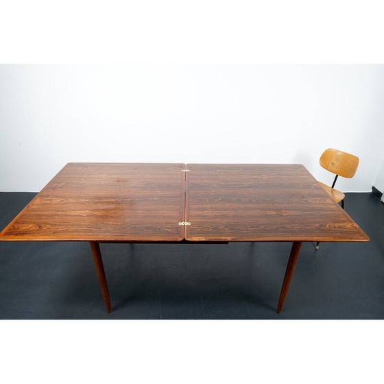 Image 1 of Table de salle à manger pliante en bois Klapptisch, Danemark 1960