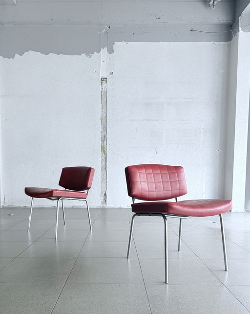 2X Chaises longues Conseil de Pierre Guariche, 1960S