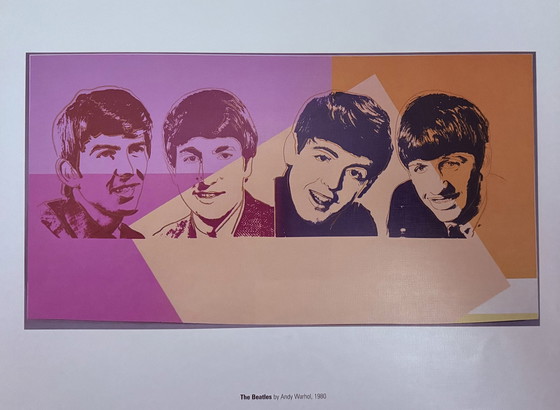 Image 1 of Andy Warhol : "Les Beatles". ©2007 Fondation Andy Warhol pour les arts visuels, New York.