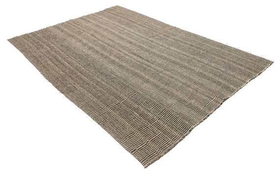 Image 1 of Tapis Kilim tissé à la main - Un Chef-d'œuvre De Tradition Et De Modernité - 293 X 211 cm - Nouveau