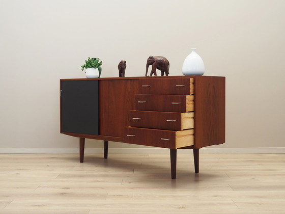 Image 1 of Commode en teck, Design danois, 1960S, Production : Danemark