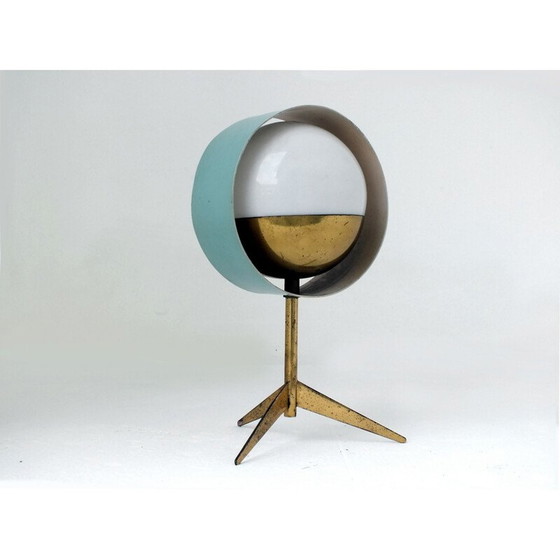 Image 1 of Lampe de bureau vintage Stilux Saturn space age Italie 1960