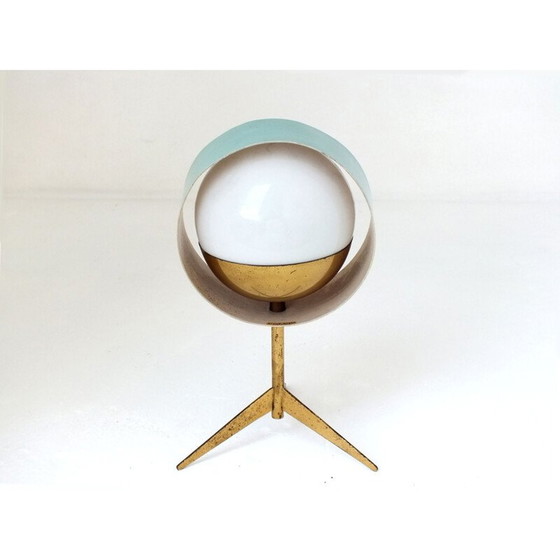 Image 1 of Lampe de bureau vintage Stilux Saturn space age Italie 1960