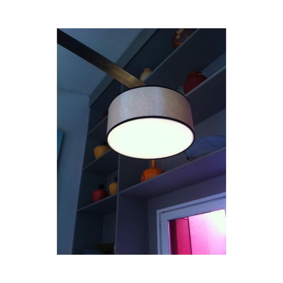 Image 1 of Lampe suspendue aérienne vintage avec 3 abat-jours, 2000