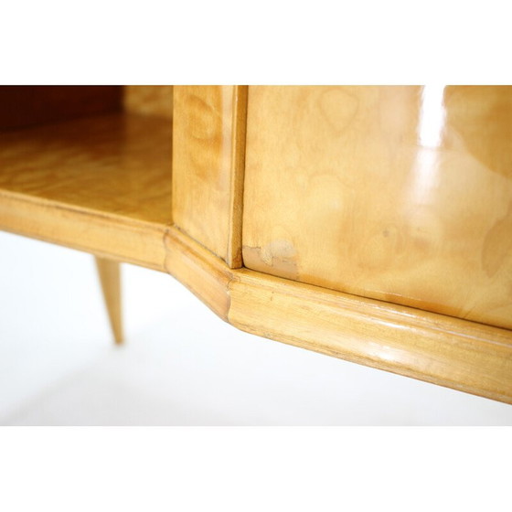 Image 1 of Paire de tables de chevet vintage en finition brillante, Italie 1960