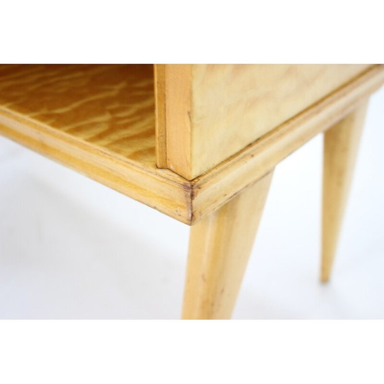 Image 1 of Paire de tables de chevet vintage en finition brillante, Italie 1960