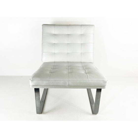 Image 1 of Fauteuil vintage en acier modulable par Ole Gjerløv-Knudsen & Torben Lind pour Fritz Hansen, années 1980