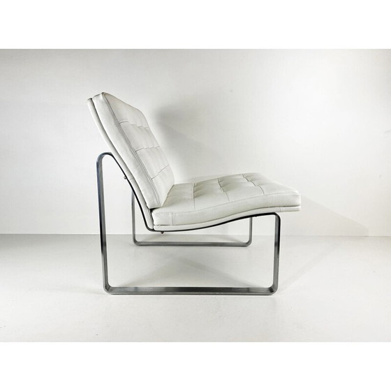 Image 1 of Fauteuil vintage en acier modulable par Ole Gjerløv-Knudsen & Torben Lind pour Fritz Hansen, années 1980