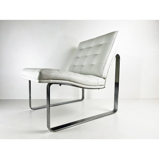 Image 1 of Fauteuil vintage en acier modulable par Ole Gjerløv-Knudsen & Torben Lind pour Fritz Hansen, années 1980