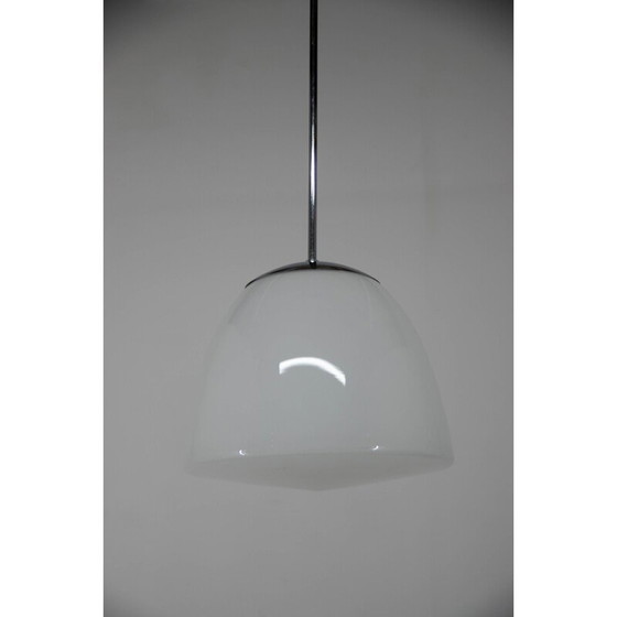 Image 1 of Lampe suspendue vintage Bauhaus par Ias, Tchécoslovaquie, années 1930