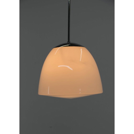 Image 1 of Lampe suspendue vintage Bauhaus par Ias, Tchécoslovaquie, années 1930