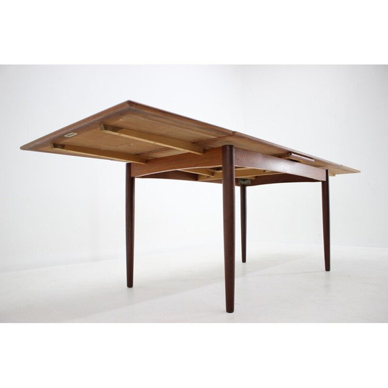 Image 1 of Table à rallonge vintage en teck Danemark années 1960
