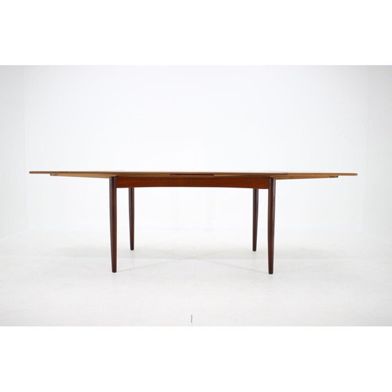 Image 1 of Table à rallonge vintage en teck Danemark années 1960