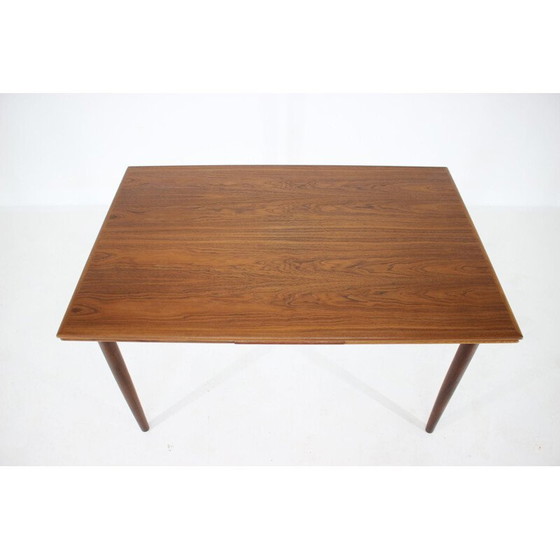 Image 1 of Table à rallonge vintage en teck Danemark années 1960
