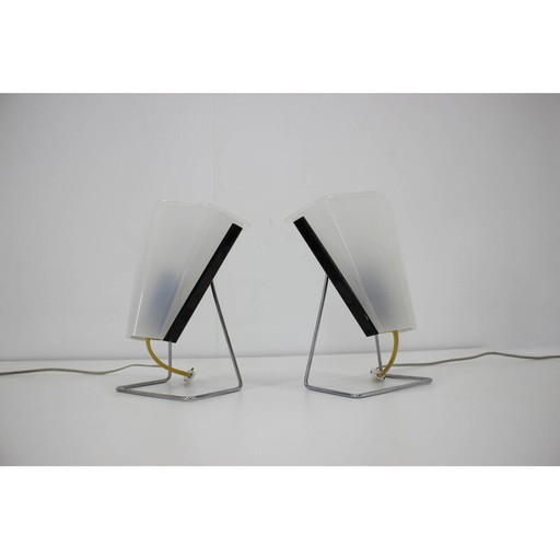 Paire de lampes de table vintage, 1970