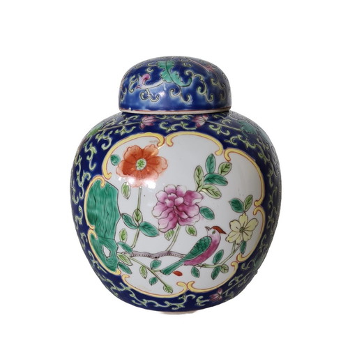 Pot à gingembre en porcelaine chinoise 20ème siècle