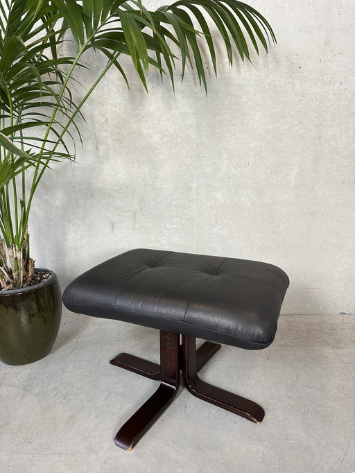Ottoman vintage - Repose-pieds / Tabouret
