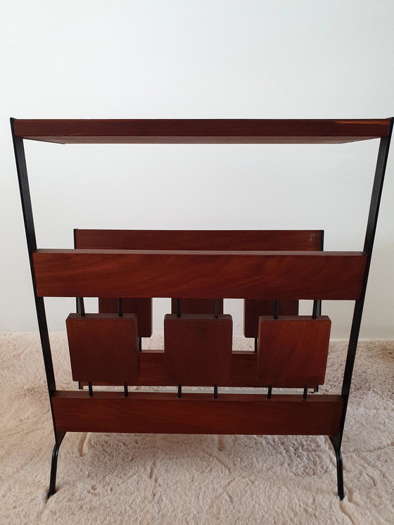 Image 1 of Brovorm Haarlem 60's Table d'appoint avec plateau de lecture