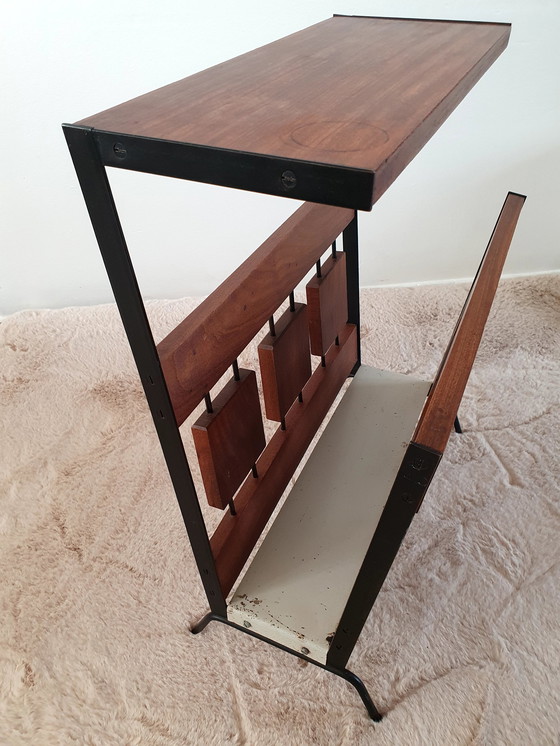 Image 1 of Brovorm Haarlem 60's Table d'appoint avec plateau de lecture