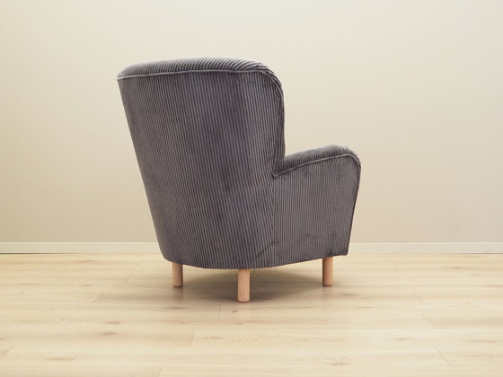 Image 1 of Fauteuil gris, Design scandinave, Production : Danemark