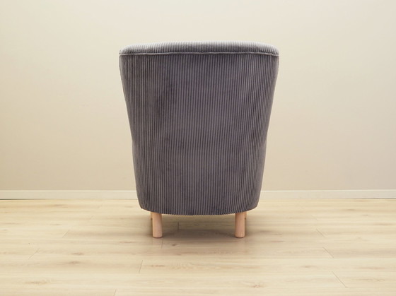 Image 1 of Fauteuil gris, Design scandinave, Production : Danemark