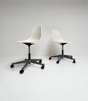 Ensemble de 2 chaises de bureau Vitra Eames, après 2000