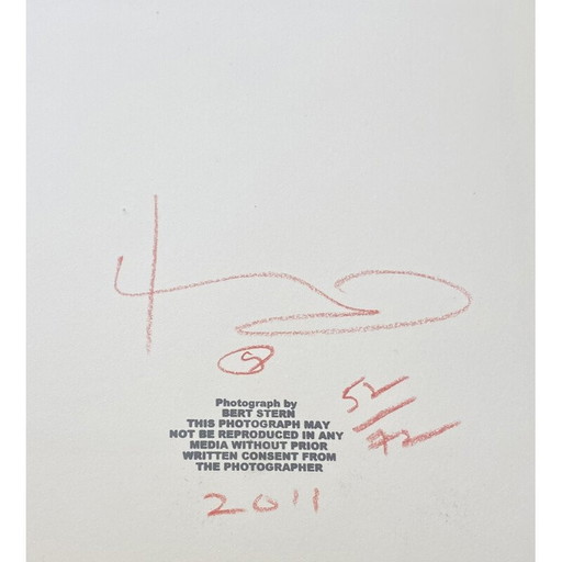 Photographie vintage de Marilyn Crucifix II par Bert Stern, 2011