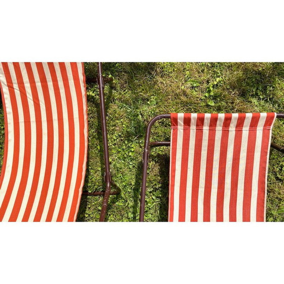 Image 1 of Chaise longue portable vintage, 1950-1960