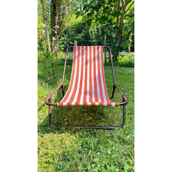 Image 1 of Chaise longue portable vintage, 1950-1960