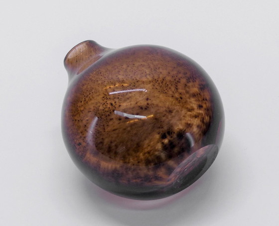 Image 1 of Vase Gunnar Ander En Verre Soufflé 1960