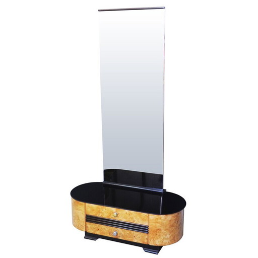 Coiffeuse vintage par Jindrich Halabala pour UP Brno, 1950