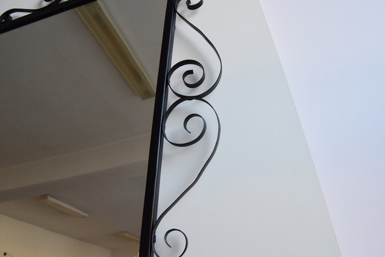 Image 1 of Miroir mural Mid Century 1970