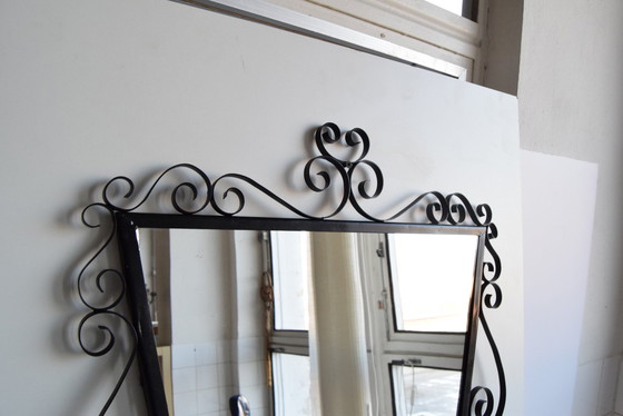 Image 1 of Miroir mural Mid Century 1970