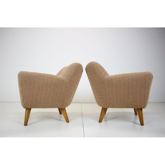 Image 1 of Paire de fauteuils club vintage, Tchécoslovaquie 1970
