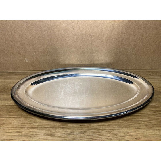 Image 1 of Service à café vintage en métal argenté