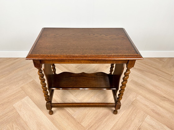 Image 1 of Table d'appoint / porte-revues Vintage Barley Twist