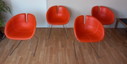 4 chaises Moroso Fjord