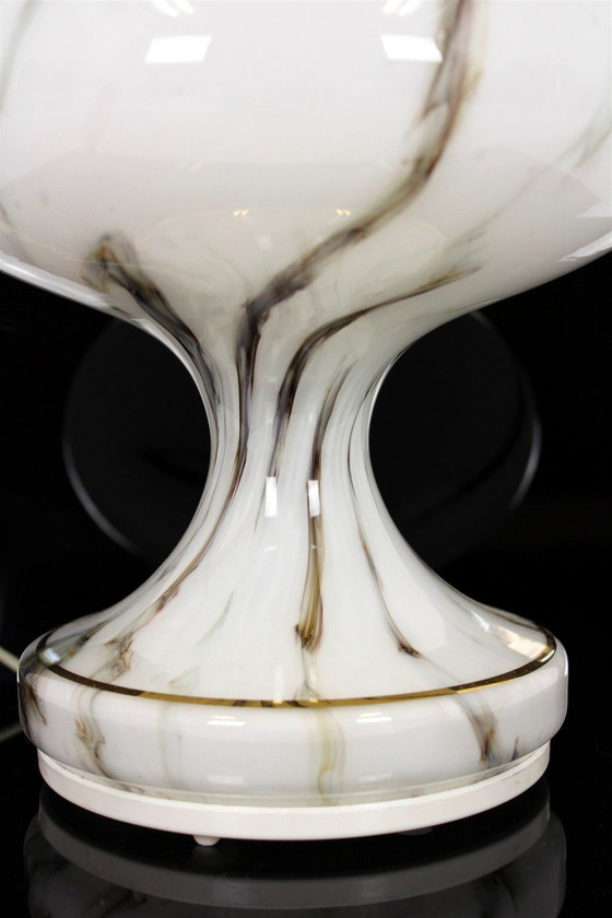 Image 1 of Opp Jihlava Glass Table Lamp By Stepan Tabery