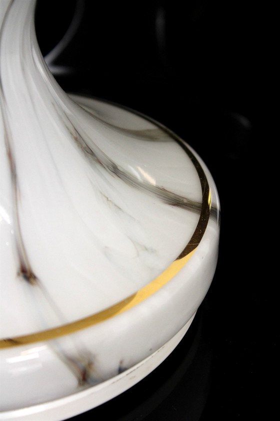 Image 1 of Opp Jihlava Glass Table Lamp By Stepan Tabery