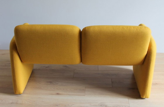 Image 1 of Sofa Pop Jaune 1970-1980