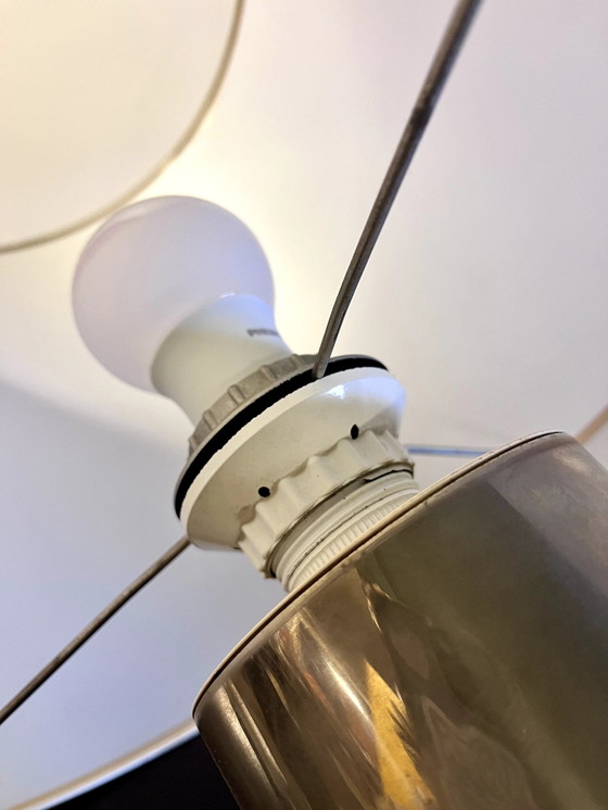 Image 1 of Lampe À Poser Cylindrique Chromée, 1970S