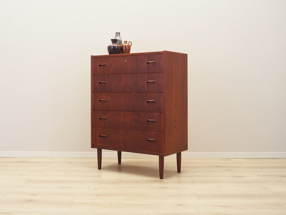 Image 1 of Commode en teck, Design danois, 1970S, Production : Danemark