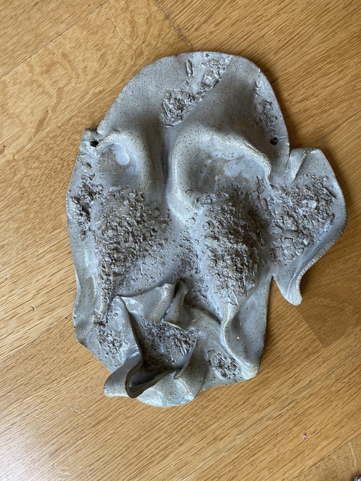 Visage en céramique - Art mural